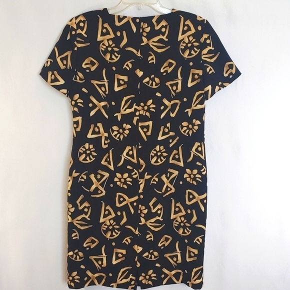 Kasper A.S.L. Petite Short Sleeve Faux Button Up Dress Size 10P - Picture 5 of 5